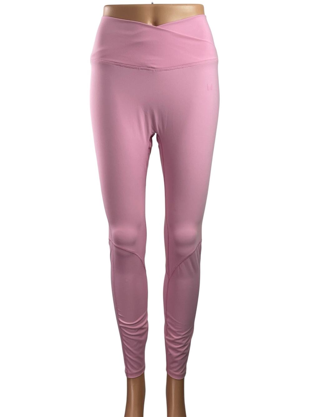 NEW MP Tempo Womens Pink Mid Rise Skinny Activewear Workout Leggings Pants Sz M